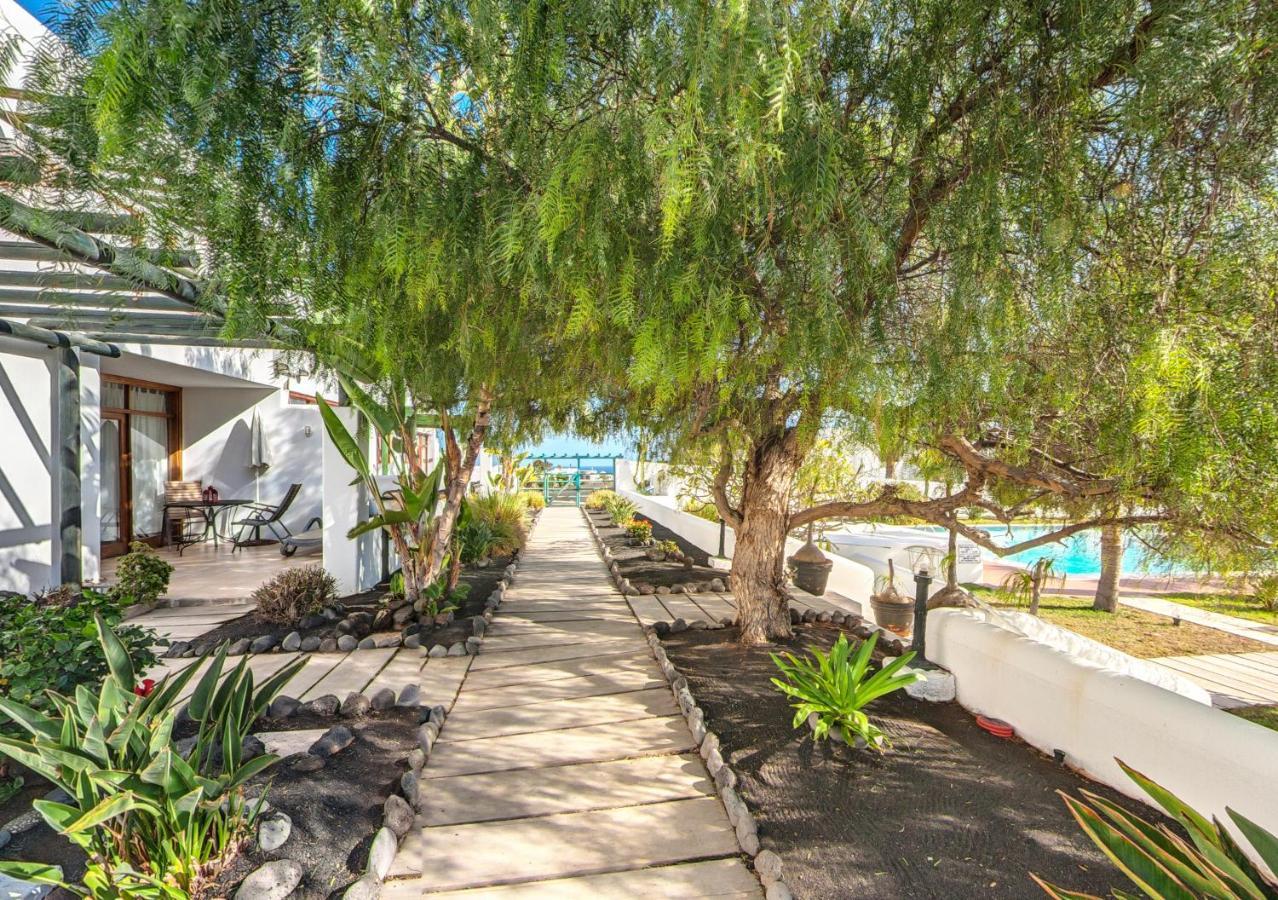 Ferienwohnung B16-Duplex Luminoso+ Piscina A 150 M Del Mar Charco del Palo Exterior foto