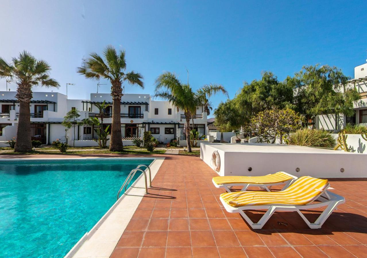 Ferienwohnung B16-Duplex Luminoso+ Piscina A 150 M Del Mar Charco del Palo Exterior foto